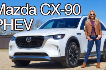 All-New 2024 Mazda CX-90 PHEV // This or the Turbo?