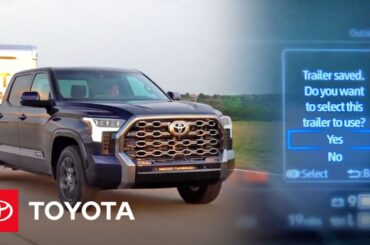 How to Use the 2022 Tundra Trailer Garage System | Toyota