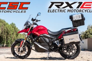 CSC's ALL NEW Electric Motorcycle The 2023 RX1E