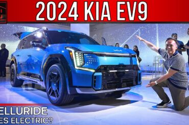 The 2024 Kia EV9 GT-Line Is The All-Electric Telluride Sized SUV For Families
