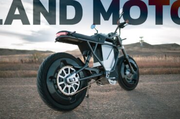 The New Land Moto District Electric Motorcycle | First Look Review