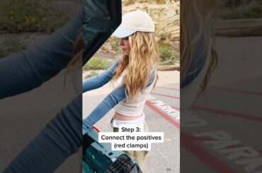 Sydney Sweeney x Ford Bronco®: How to jump-start a vehicle