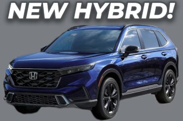 The NEW Honda CR-V 2023 Plug-In Hybrid! STYLISH Family SUV