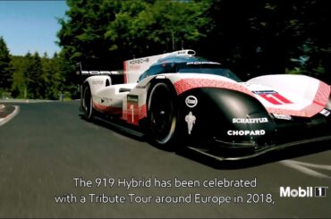 Mobil 1 engine oil celebrates Porsche 919 Tribute Tour