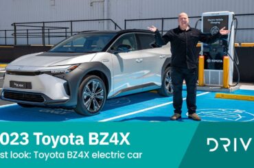 2023 Toyota BZ4X | First Look: Toyota BZ4X Electric Car | Drive.com.au