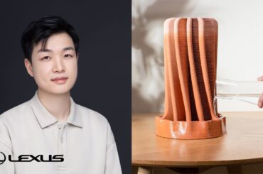 LEXUS DESIGN AWARD 2023 | WINNING WORK「PRINT CLAY HUMIDIFIER」