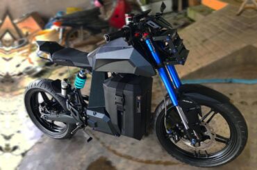 DIY Electric Motorcycle 53 mph / 85 kmh