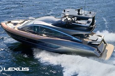 The Global Debut of the Lexus LY 650 Luxury Yacht