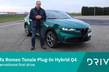 2023 Alfa Romeo Tonale Plug-In Hybrid Q4 | International First Drive | Drive.com.au