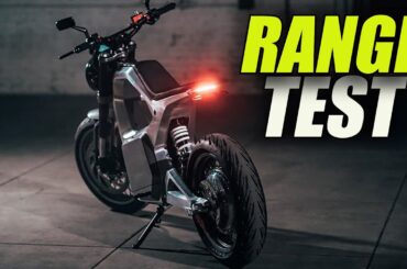 SONDORS Electric Motorcycle First Range Test Video