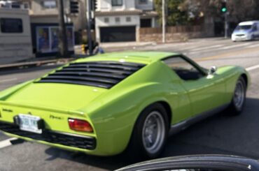 Not what I was expecting on my way to the grocery store… [Lamborghini Miura]