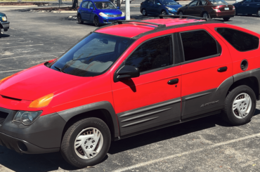 [Pontiac Aztek] spotted in downtown Wilmington, NC. Just majestic.