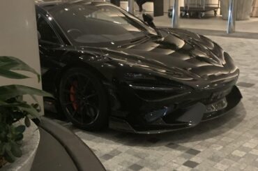 Saw a [Mclaren 720s] rolling into the Crown hotel in Sydney.