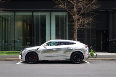 spotted this [lamborghini urus] in tokyo