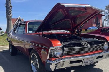 Menifee Car Show 2023: 1970 Chevrolet Nova SS 350 and 1974 Chevrolet Nova SS.