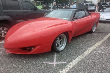 Weird [Pontiac] custom concept car at local car meet