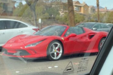 [Ferrari 488] with Nicholas cage driving