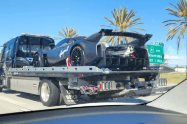 Would it be considered in the wild if it's on a truck? [Pagani Huayra R]