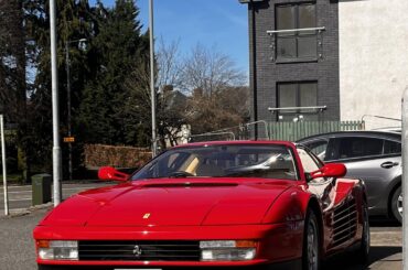 [ferrari testarossa] Stirling, Scotland