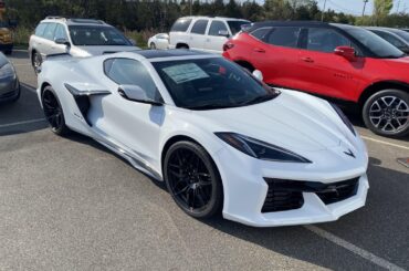 [2023 Corvette Z06] Just dropped off at the dealership - truck had two others on it including a Z07!