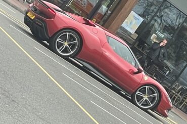 Just spotted this [Ferrari] at the services in England