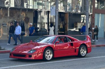 [ferrari f40] beverly hills. (is it real??)