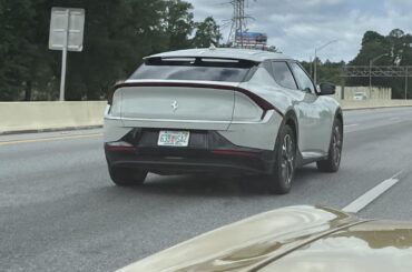 [Kia EV6] dressed up in Ferrari badges