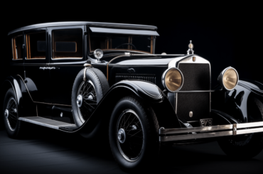 (AI gen) Late 1920's luxury sedan, the official car of?