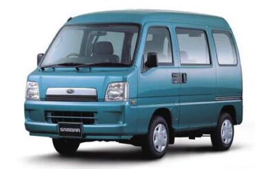 2002 Subaru Sambar Dias. The official van of?