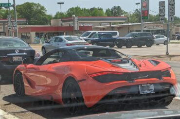 Unexpected [McClaren] at a stop light in rural East Tx