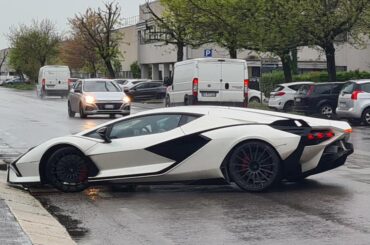 Spotted 2 years ago one of the 63 [Lamborghini Sian] just right after exiting to my work