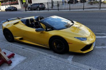 [1400HP Twin Turbo Huracan] at the beach