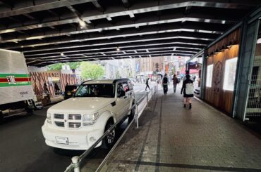 A Dodge Nitro imported from Australia parked in the heart of Tokyo. I just had to share this