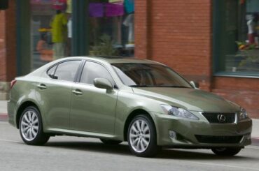 2007 Lexus Is250: The official car of great difficulty trying to parallel park to meet your family having dinner then it all goes black