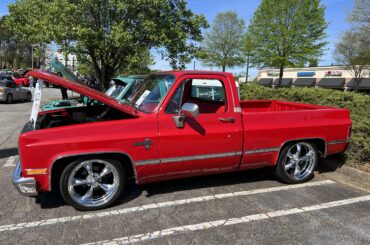 Classic Silverado I saw in a car show