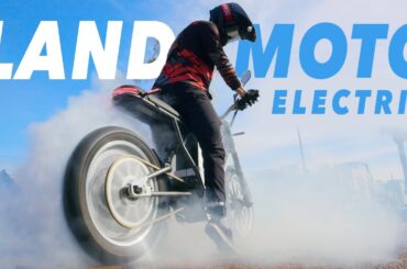LAND MOTO Electric Motorcycle // OFFICIAL Test and Review