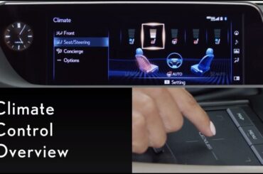 How-To Adjust Climate Control Settings | Lexus