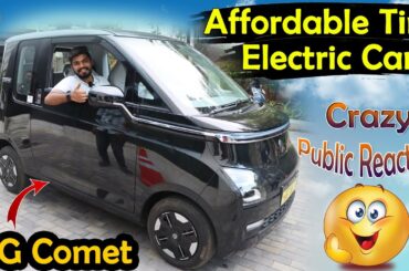 MG Comet Ev Test Drive Review | Affordable Electric Car In India 2023 | Electric Vehicles India