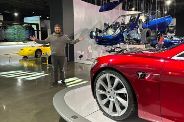 Tesla Cybertruck, Semi, Roadster & More All In One Place! Here's Every Electric Car At The Petersen