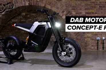 DAB Motors Concept-E RS electric motorcycle