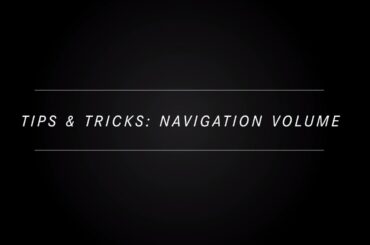 How to Adjust Navigation Volume