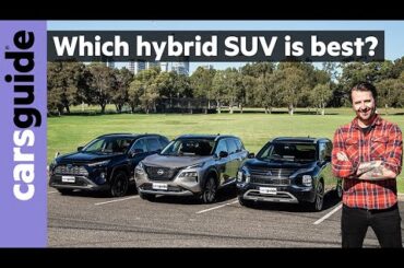 Toyota RAV4 Hybrid v Mitsubishi Outlander PHEV v Nissan X-Trail ePower: 2023 comparison review test