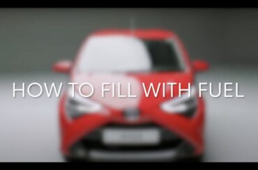 Toyota Aygo: How to fill with fuel