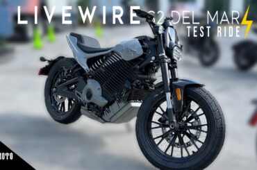 LiveWire S2 Del Mar TEST RIDE! (First Time On An ELECTRIC Motorcycle)