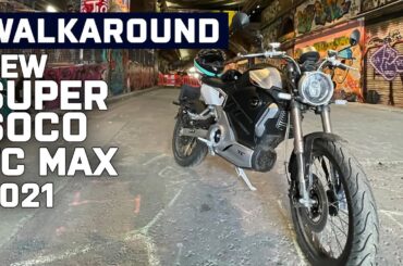 Super Soco TC Max (2021) Walkaround | Electric Motorcycles | Visordown