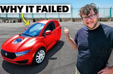 I Drove America’s Failed 3-Wheeled Electric Car