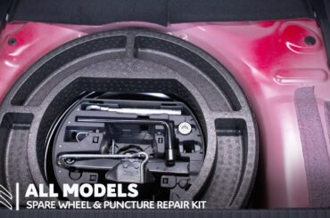All Models - Spare Wheel & Puncture Repair Kit