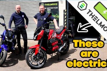 Exploring NEW Electric Motorcycles! - THELMOCO UK