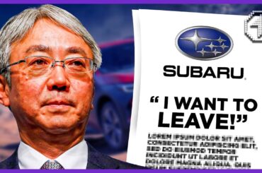 Shake-Up at Subaru: CEO Resigns & Sends Shockwaves Through EV Industry! Solterra Owners Worried!