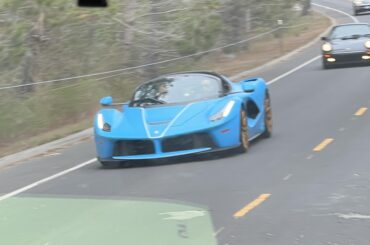 Why you should always sit at the front of the bus/shuttle [Ferrari LaFerrari]